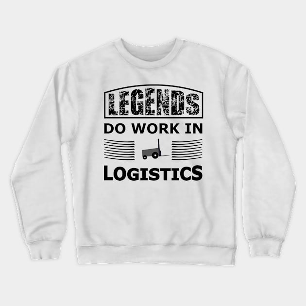 Logistics and transports Crewneck Sweatshirt by Karpatenwilli